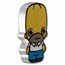 2022 Tuvalu 1 oz Silver The Simpsons: Homer Simpson Minted Mini