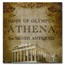 2022 Tuvalu 5 oz Silver Antiqued Gods of Olympus (Athena)