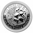 2022 Tuvalu 5 oz Silver Black Flag (The Rising Sun)