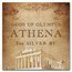 2022 Tuvalu 5 oz Silver Gods of Olympus BU (Athena)