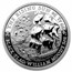2022 Tuvalu 5 oz Silver The Rising Sun MS-70 PCGS (FS)