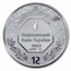 2022 Ukraine 1 oz Silver Archangel Michael BU