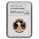 2022-W 1/2 oz Proof American Gold Eagle PF-70 NGC