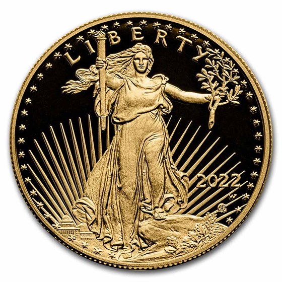 2022-W 1 oz Proof American Gold Eagle (w/Box & COA) 2022-W 1 oz Proof American Gold Eagle (w/Box & COA)