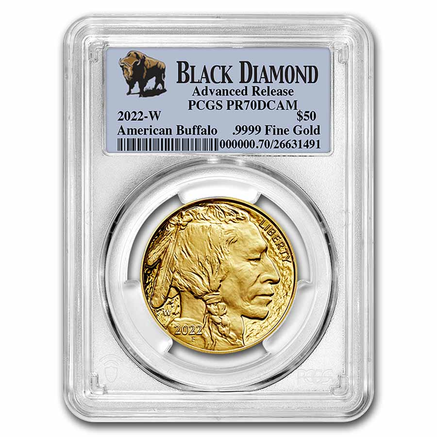 2019 GOLD BUFFALO BOX WITH  CAPSULE AND CERTIFICATION 