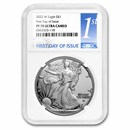 2022-W 1 oz Proof Silver Eagle PF-70 NGC