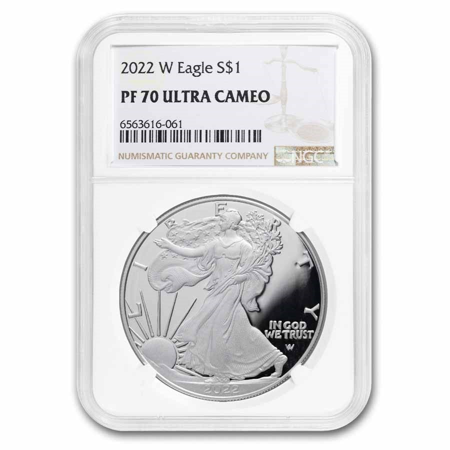 2022-W 1 oz Proof Silver Eagle PF-70 NGC