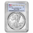 2022-W 1 oz Proof Silver Eagle PR-70 PCGS (First Day of Issue)