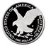 2022-W 1 oz Proof Silver Eagle PR-70 PCGS (First Day, Reagan)