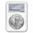 2022-(W) American Silver Eagle MS-70 NGC (ER, Star Label)