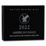 2022-W Burnished American Silver Eagle (w/Box & COA)