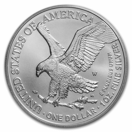 Buy 2022 W Burnished Silver Eagle SP70 APMEX