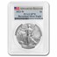 2022-W Burnished Silver Eagle SP-70 PCGS (Advanced Release)