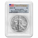 2022-W Burnished Silver Eagle SP-70 PCGS (FirstStrike®)
