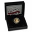 2022-W Gold $5 Negro Leagues Baseball Proof (w/Box & COA)