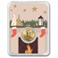 2023 1/10 oz American Gold Eagle - w/Fireplace & Wreath Card