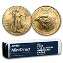 2023 1/10 oz American Gold Eagles (50-Coin MintDirect® Tube)