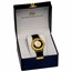 2023 1/10 oz Gold American Eagle Inset Leather Band Watch