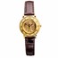 2023 1/10 oz Gold American Eagle Leather Band Watch w/ Diamonds