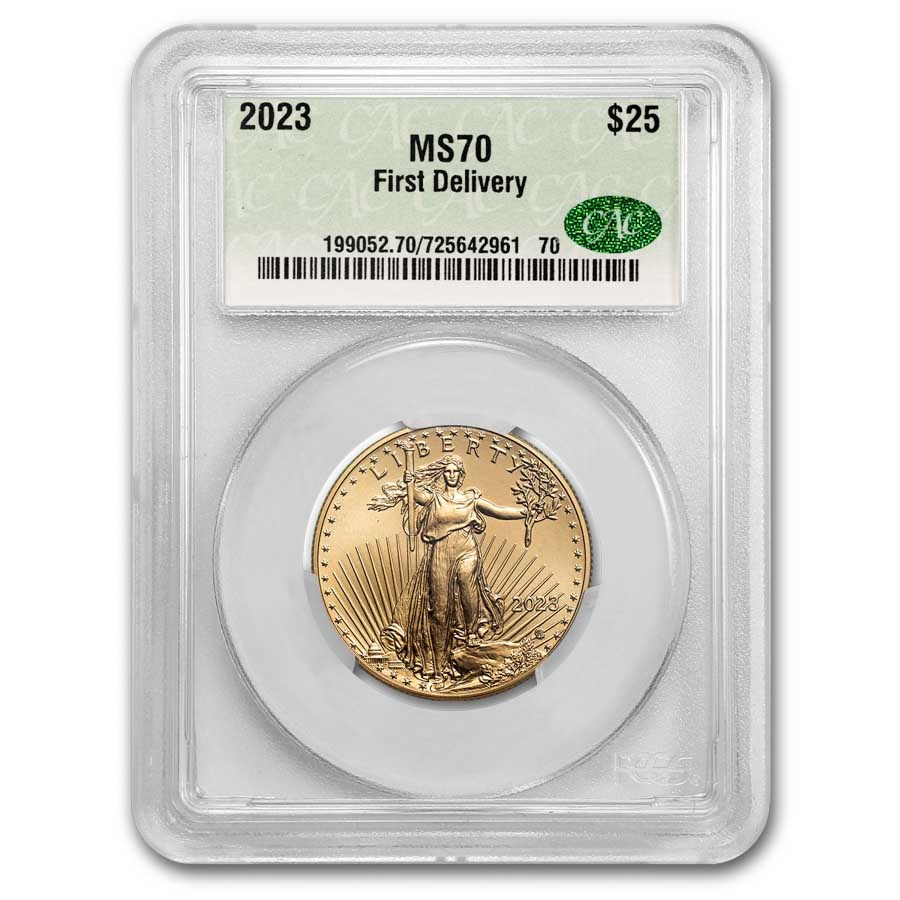 2023 1/2 oz American Gold Eagle MS-70 CAC (First Delivery)