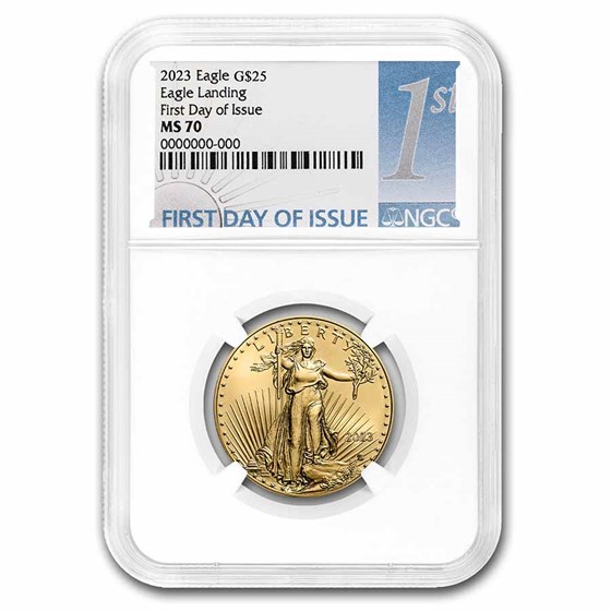 2023 1/2 oz American Gold Eagle MS-70 NGC (First Day of Issue)