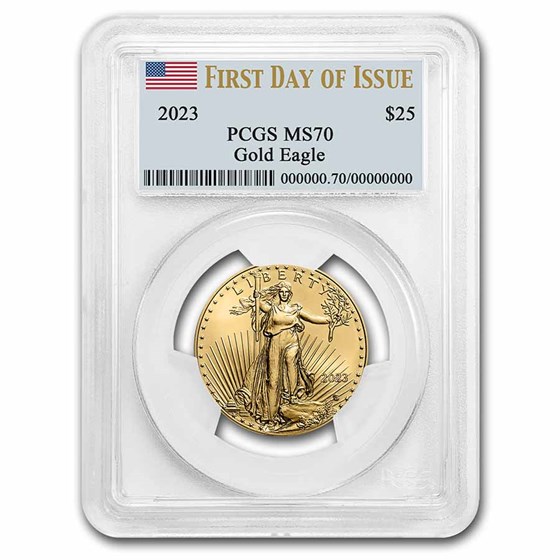 2023 1/2 oz American Gold Eagle MS-70 PCGS (First Day of Issue)