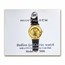 2023 1/2 oz Gold American Eagle Leather Band Watch