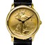 2023 1/4 oz Gold American Eagle Swiss Made Leather Band Watch