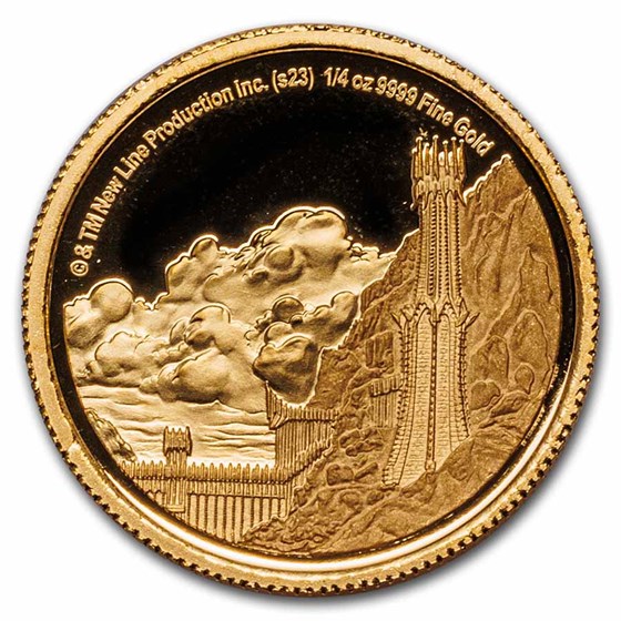 2023 1/4 oz Gold Coin $25 The Lord of the Rings: Mordor