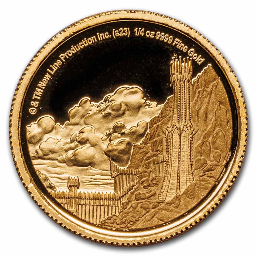 2023 1/4 oz Gold Coin $25 The Lord of the Rings: Mordor