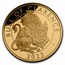 2023 1/4 oz Gold Tudor Beasts Bull of Clarence Proof (Box/COA)
