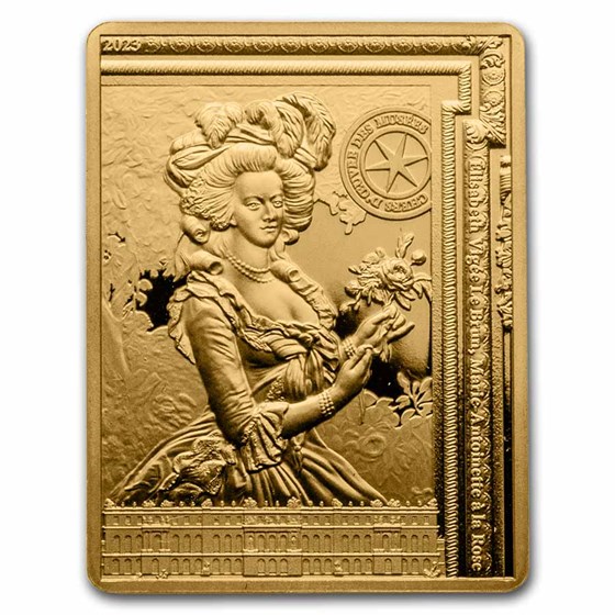 2023 1/4 oz Prf Gold €50 Masterpieces of Museums (Vigee Le Brun)