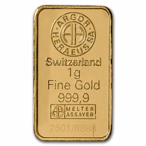 Buy 2023 1 gram Gold Argor-Heraeus Year of the Rabbit Bar | APMEX