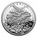 2023 1 oz Ag $1 American Rev 250th Anniv Boston Tea Party Prf