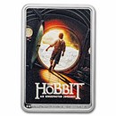 2023 1 oz Ag $2 The Hobbit: An Unexpected Journey Movie Poster