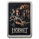 2023 1 oz Ag $2 The Hobbit: The Desolation of Smaug Movie Poster