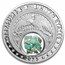 2023 1 oz Ag Treasures of the U.S. New Mexico Turquoise (Box/COA)