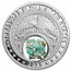 2023 1 oz Ag Treasures of the U.S. New Mexico Turquoise (Color)
