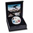 2023 1 oz Ag Treasures of the U.S. Oklahoma Dinosaur Bone (Color)