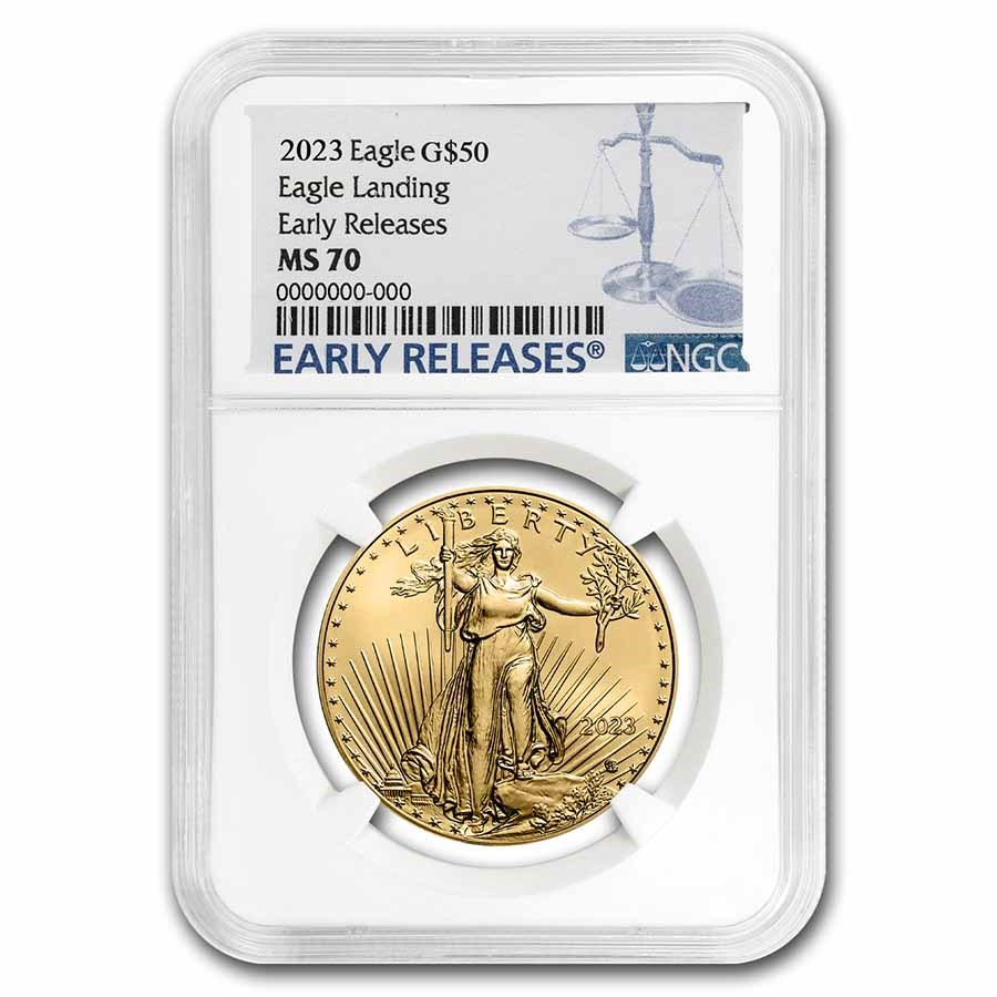 2023 1 oz American Gold Eagle MS-70 NGC (Early Release)