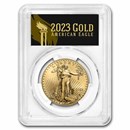 2023 1 oz American Gold Eagle MS-70 PCGS (FDI, Black Label)