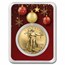 2023 1 oz American Gold Eagle - w/Red Ornaments