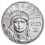 2023 1 oz American Platinum Eagle MS-69 NGC (FDI, Obv Struckthru)