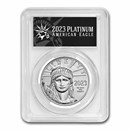 2023 1 oz American Platinum Eagle MS-70 PCGS (FDI, Black Label)