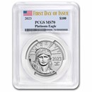 2023 1 oz American Platinum Eagle MS-70 PCGS (First Day of Issue)