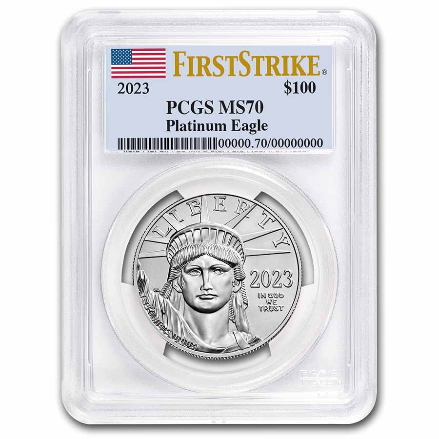 2023 1 oz American Platinum Eagle MS-70 PCGS (FirstStrike®)