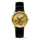 2023 1 oz Gold American Eagle Swiss Made Leather Band Watch