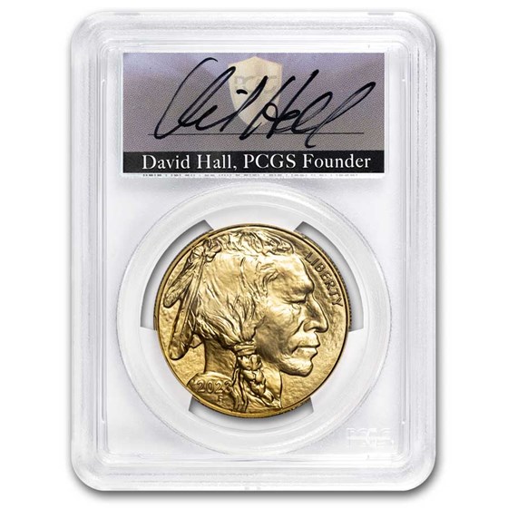 2023 1 oz Gold Buffalo MS-70 PCGS (FDI, David Hall) 2023 1 oz Gold Buffalo MS-70 PCGS (FDI, David Hall)
