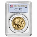 2023 1 oz Gold Buffalo MS-70 PCGS (First Day of Issue)