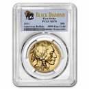 2023 1 oz Gold Buffalo MS-70 PCGS (FS, Black Diamond)
